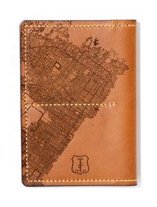 Los Angeles Map Passport Wallet