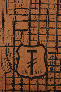 Milwaukee Map Clutch