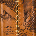 Load image into Gallery viewer, New Orleans Map Flask
