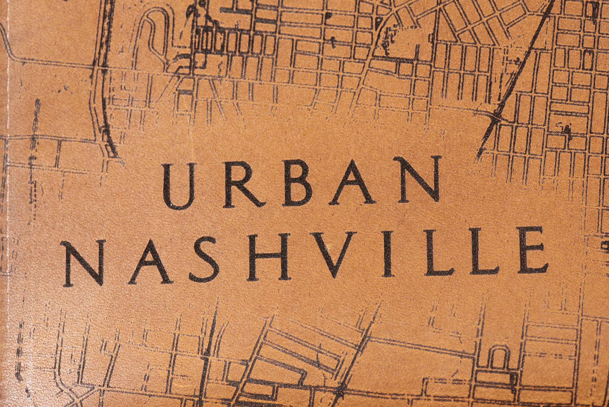 Nashville Map Clutch