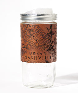 Nashville Map Travel Mug