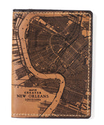 Load image into Gallery viewer, New Orleans Map Passport Wallet
