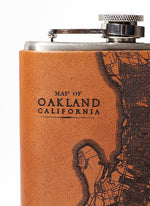 Load image into Gallery viewer, Oakland Map Flask
