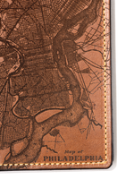 Load image into Gallery viewer, Philadelphia Map Passport Wallet

