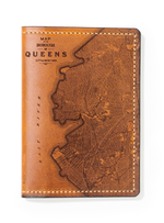 Load image into Gallery viewer, Queens Map Passport Wallet
