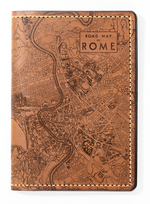 Load image into Gallery viewer, Rome Map Passport Wallet
