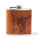 Load image into Gallery viewer, San Diego Map Flask
