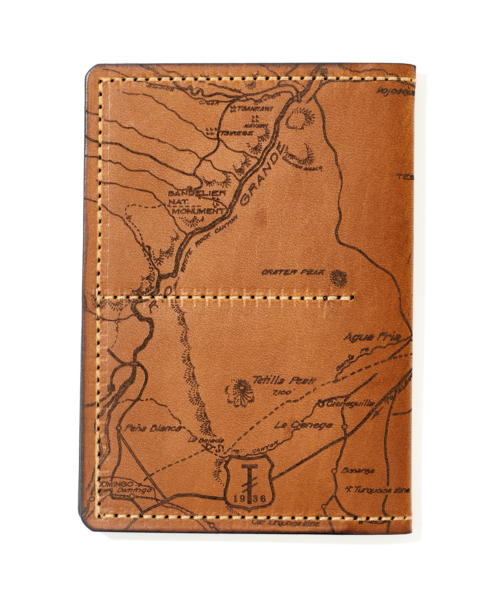 Santa Fe Map Passport Wallet