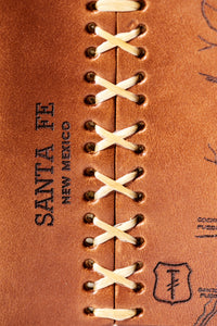 Santa Fe Map Flask