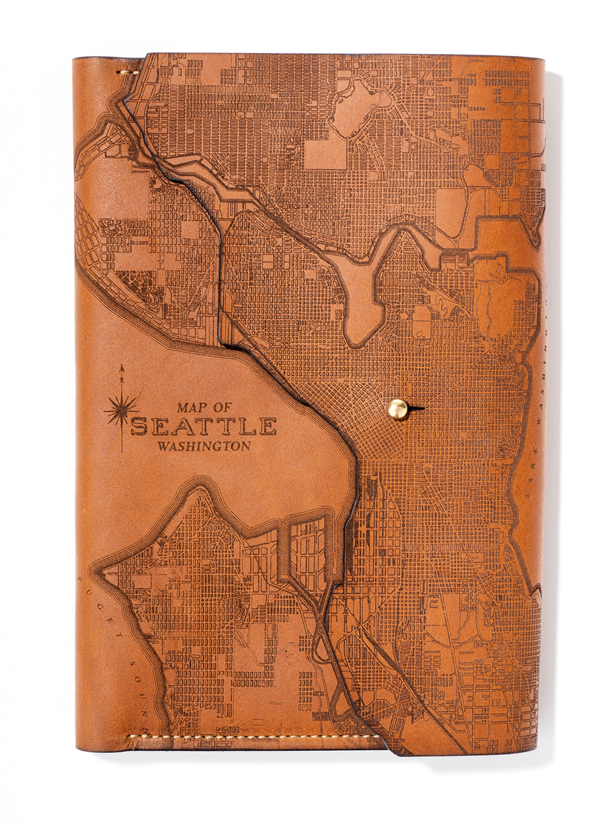 Seattle Map Journal – Tactile Craftworks