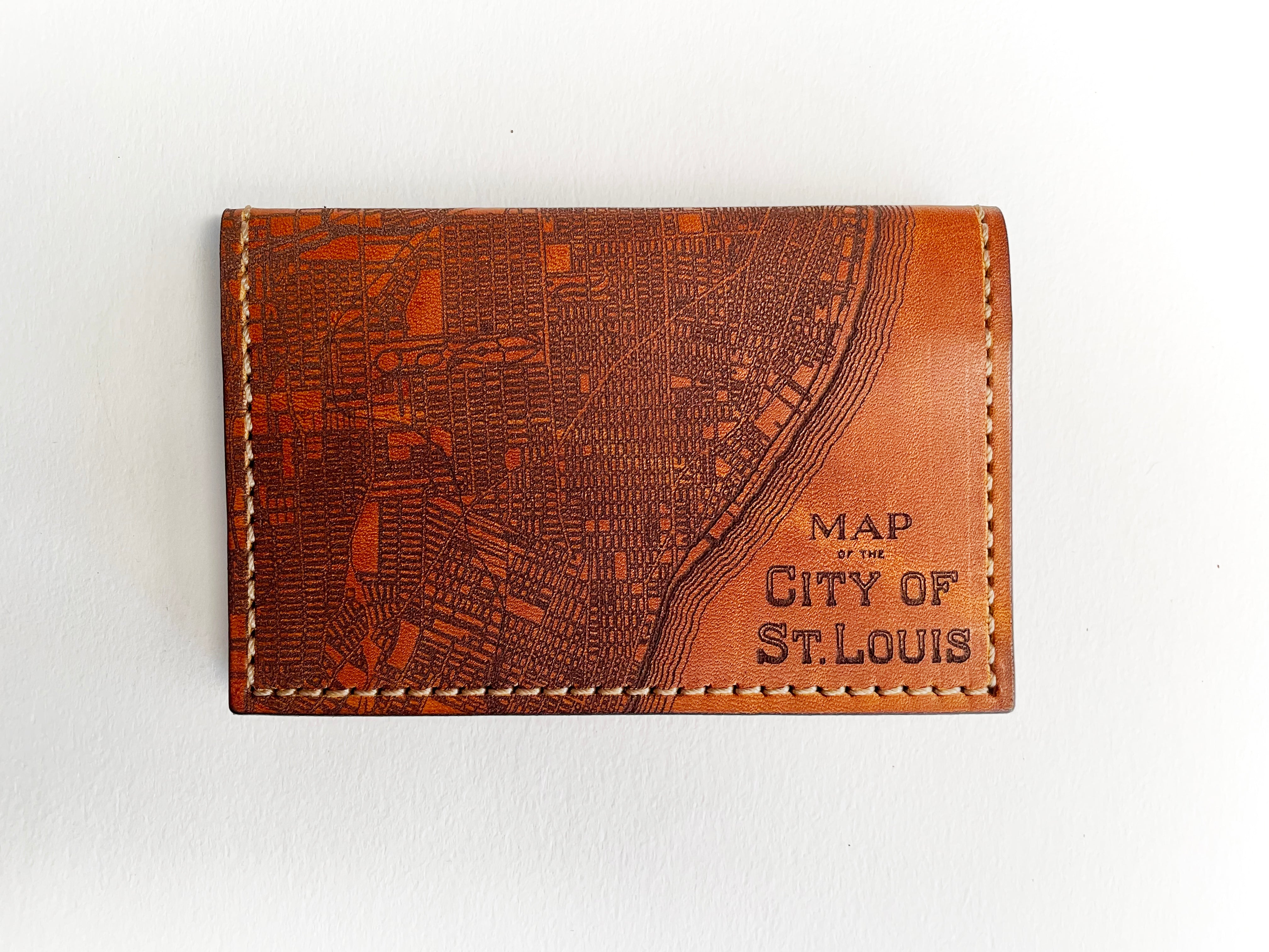 Map Card Wallet – Tactile Craftworks
