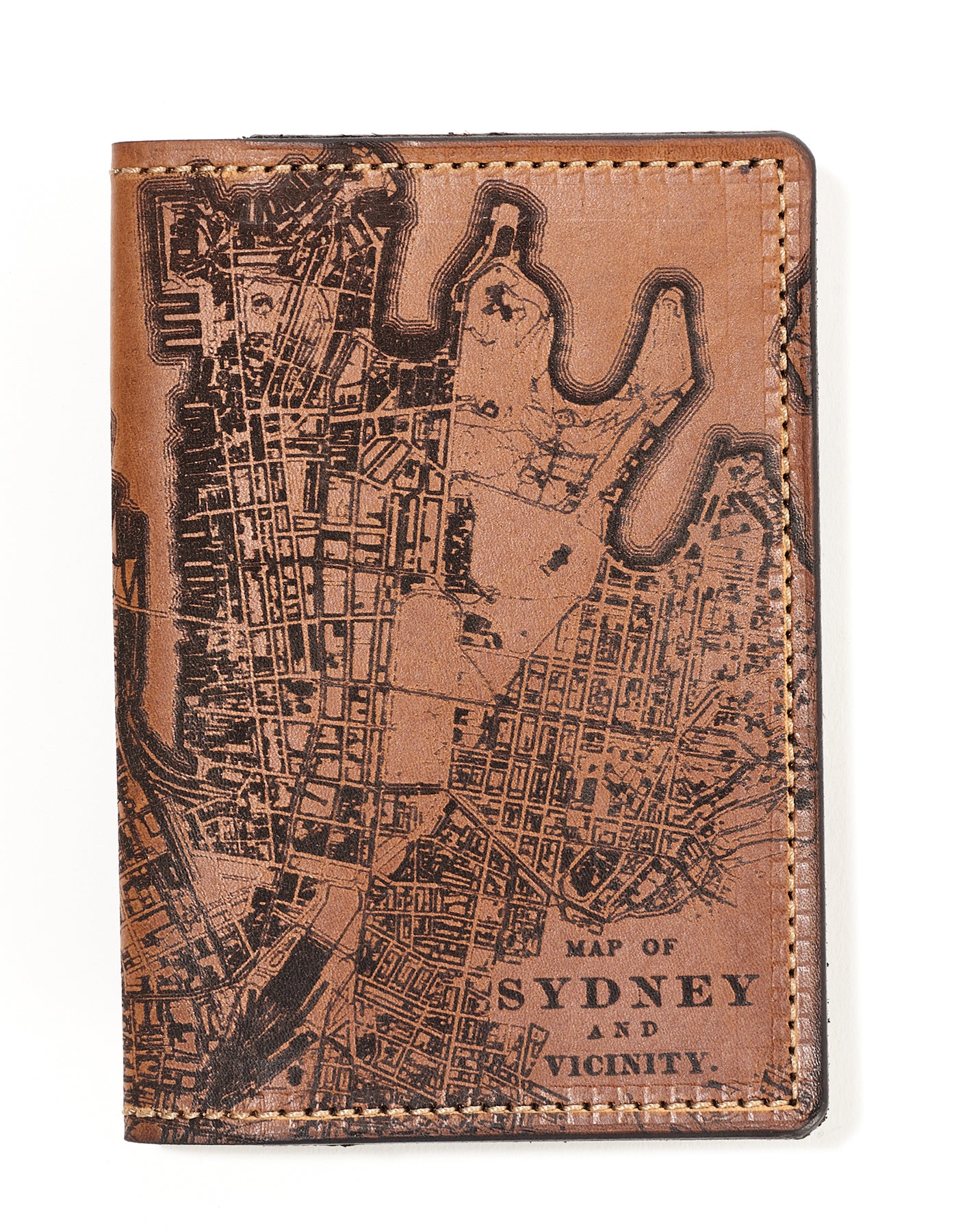 Sydney Map Passport Wallet