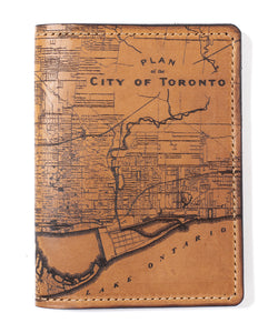 Toronto Map Passport Wallet