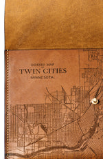 Load image into Gallery viewer, Twin Cities Map Clutch
