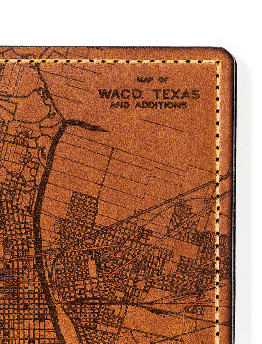 Waco Map Passport Wallet