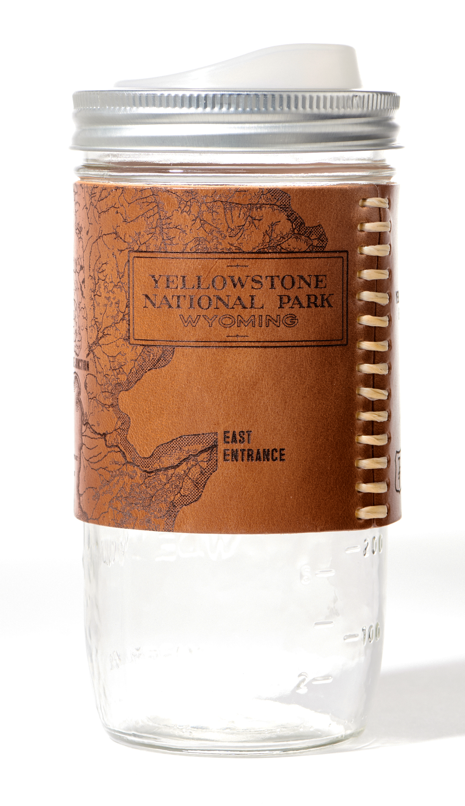 Yellowstone National Park Map Travel Mug