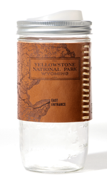 Load image into Gallery viewer, Yellowstone National Park Map Travel Mug
