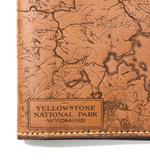 Load image into Gallery viewer, Yellowstone National Park Map Passport Wallet
