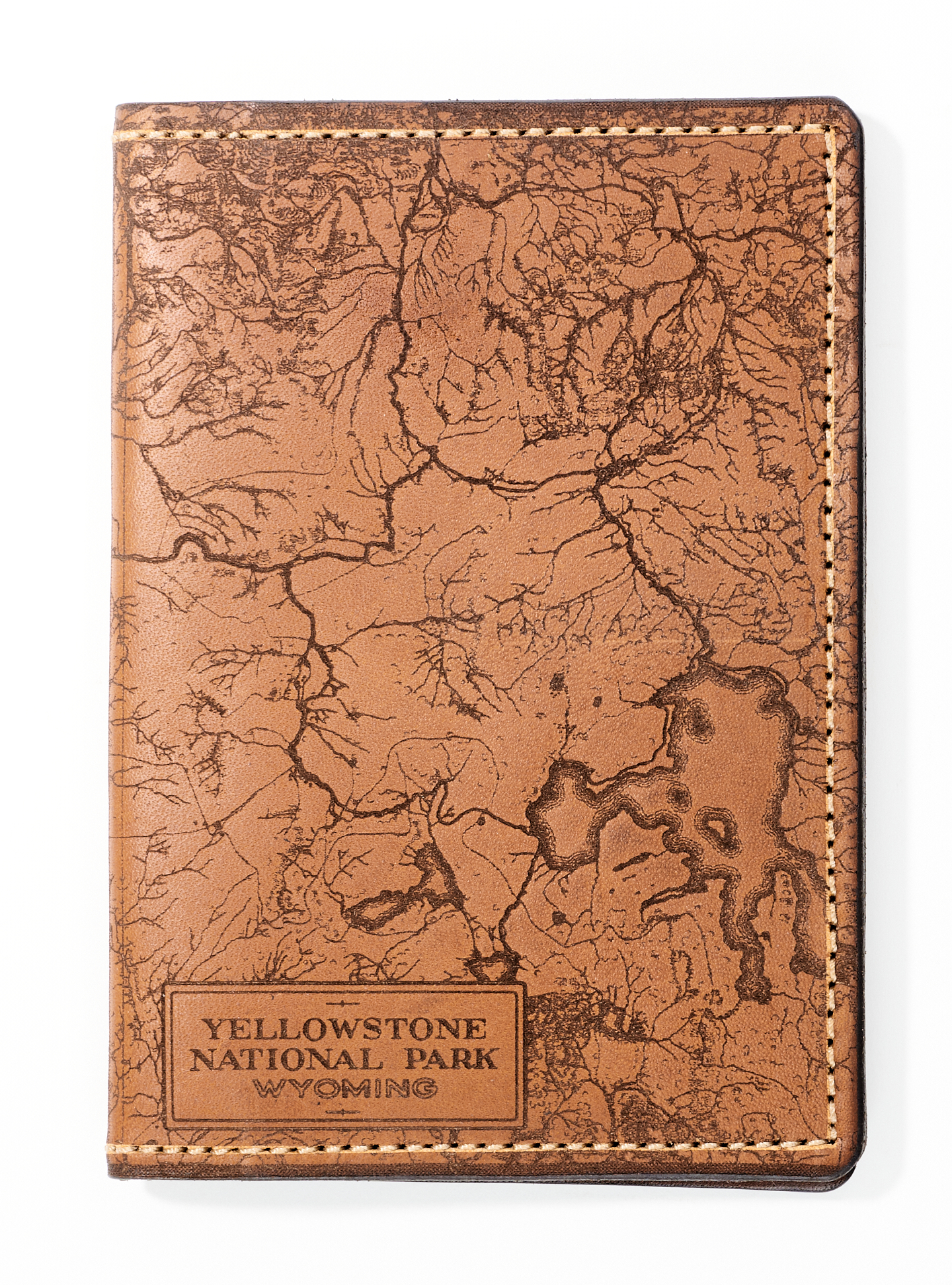 Yellowstone National Park Map Passport Wallet