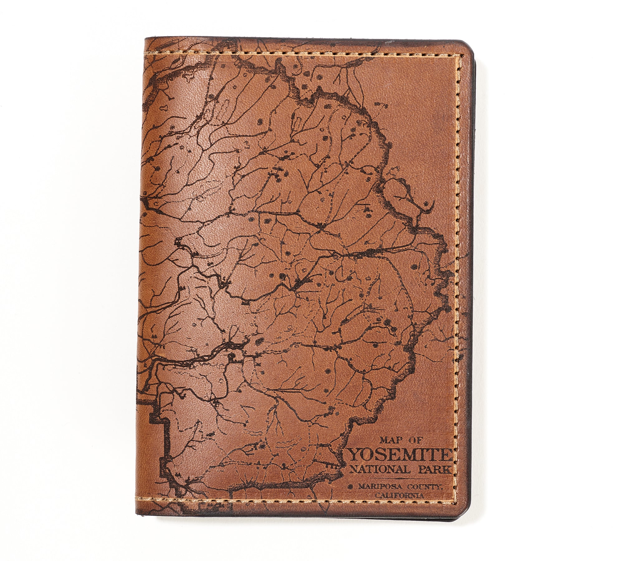 Yosemite National Park Map Passport Wallet