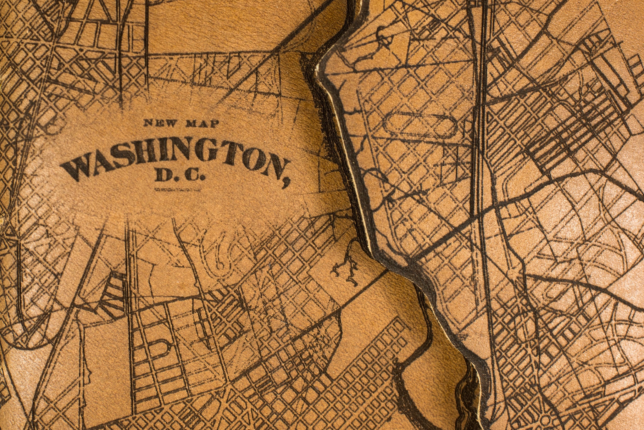Washington DC Map Journal